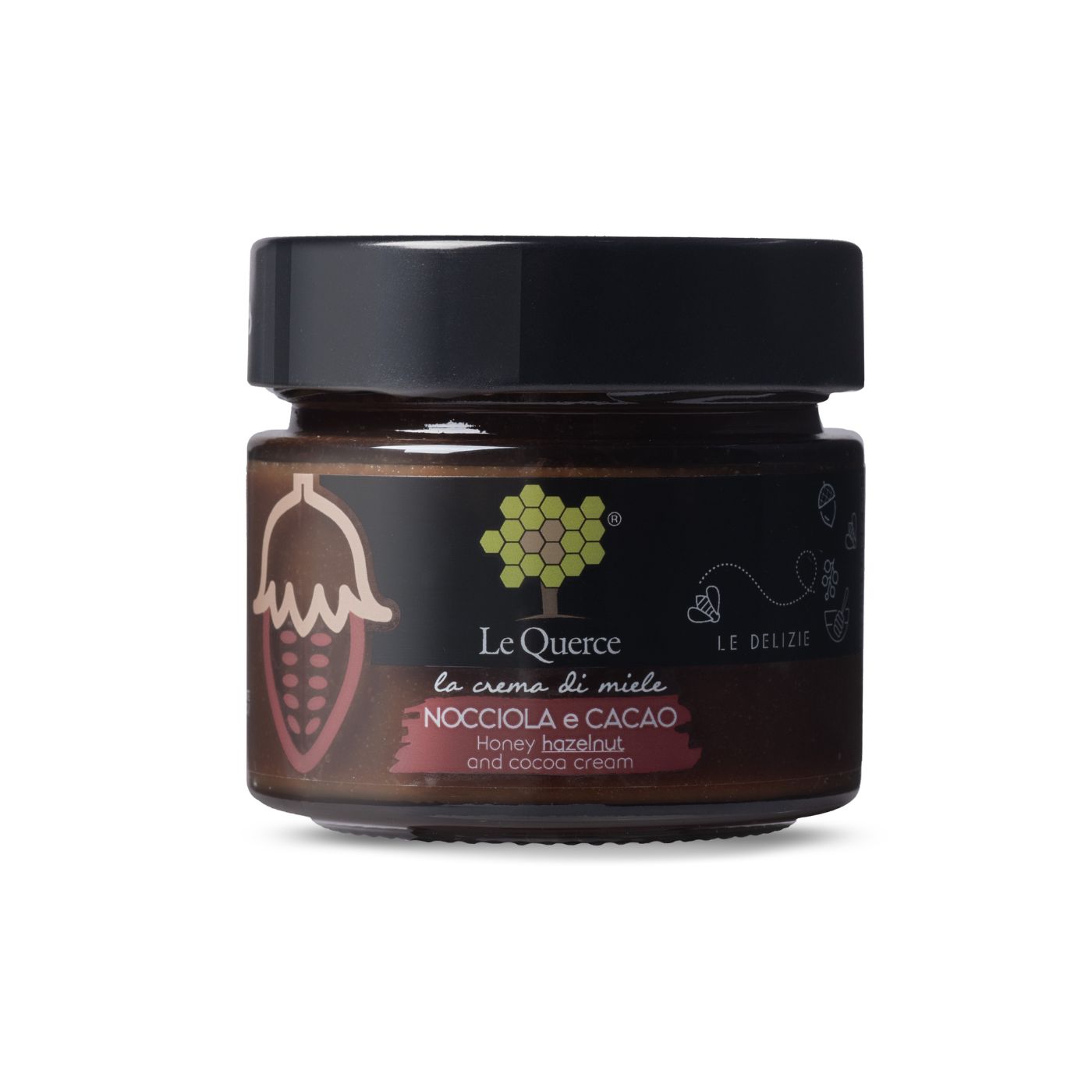 Crema spalmabile miele di acacia, nocciole e cacao