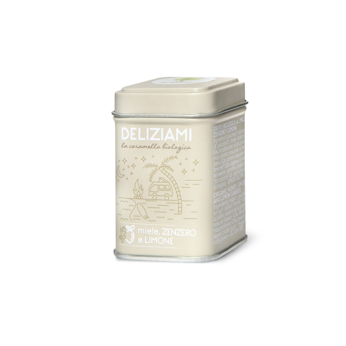 Caramelle Zenzero e Limone bio 60 g
